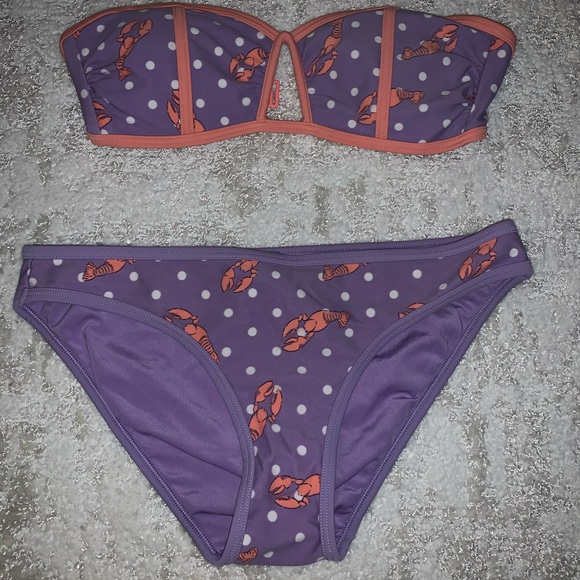 Lobster Bathing Suit Set - Picture 1 of 1